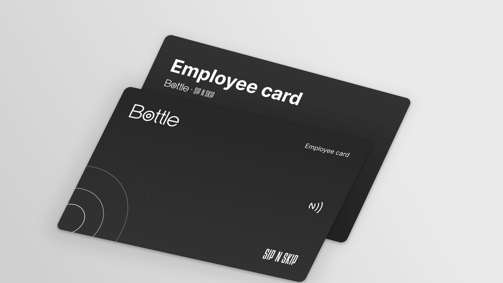 Image of an NFC card for pod