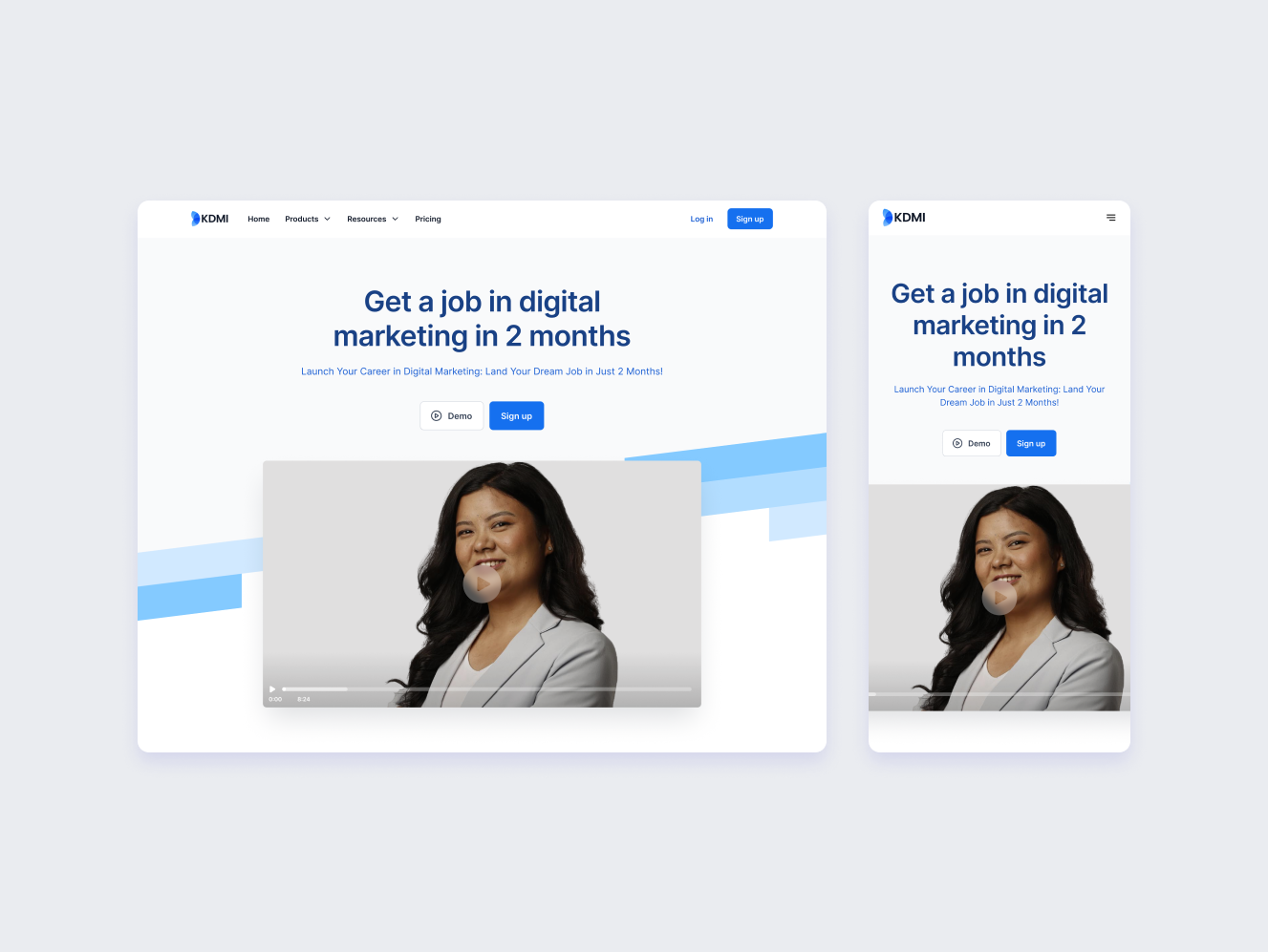 KDMI Website Design